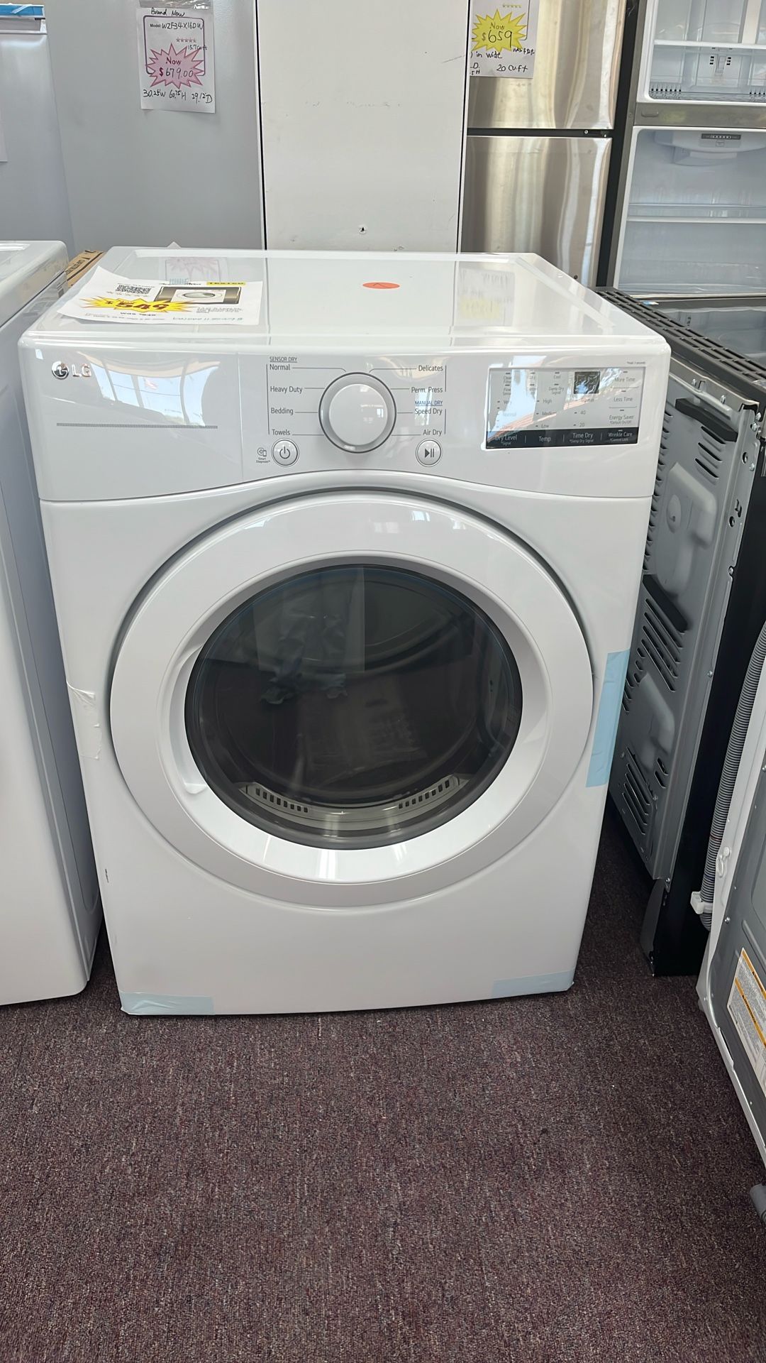 Dryer Front Load New Open Box And 1 Year Warranty