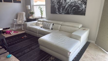 White leather couch for FREE