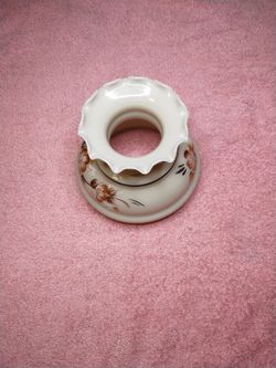 Student  Ecru Lamp Shade.   Antique