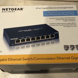 Netgear 8-Port Gigabit Ethernet Switch