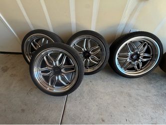 22” weld wheels