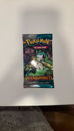 2010 Pokémon “Unleashed” 10-card Sealed Booster Pack (Raikou) (unopened)