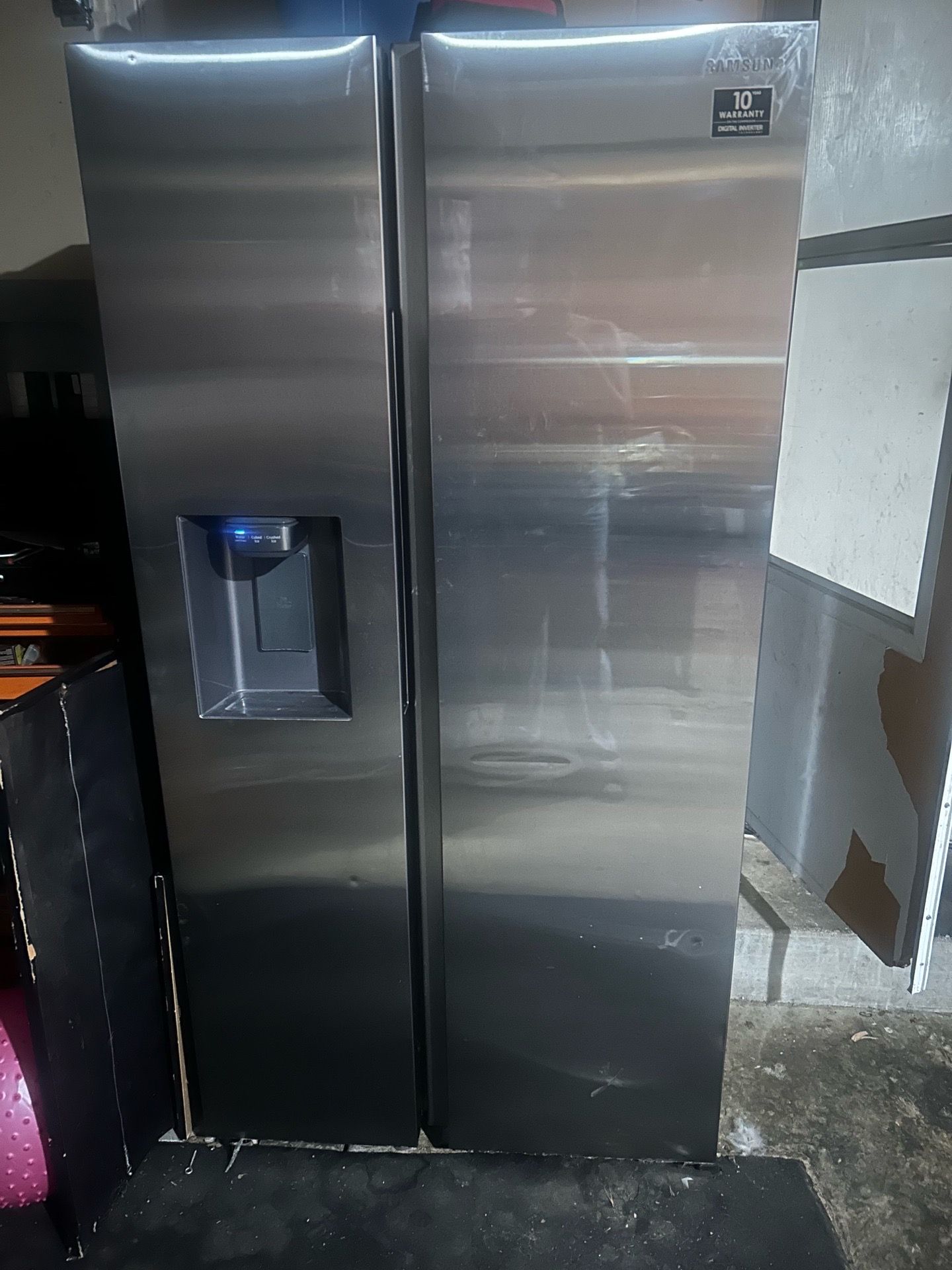 220 Fridge works fine ice maker broken