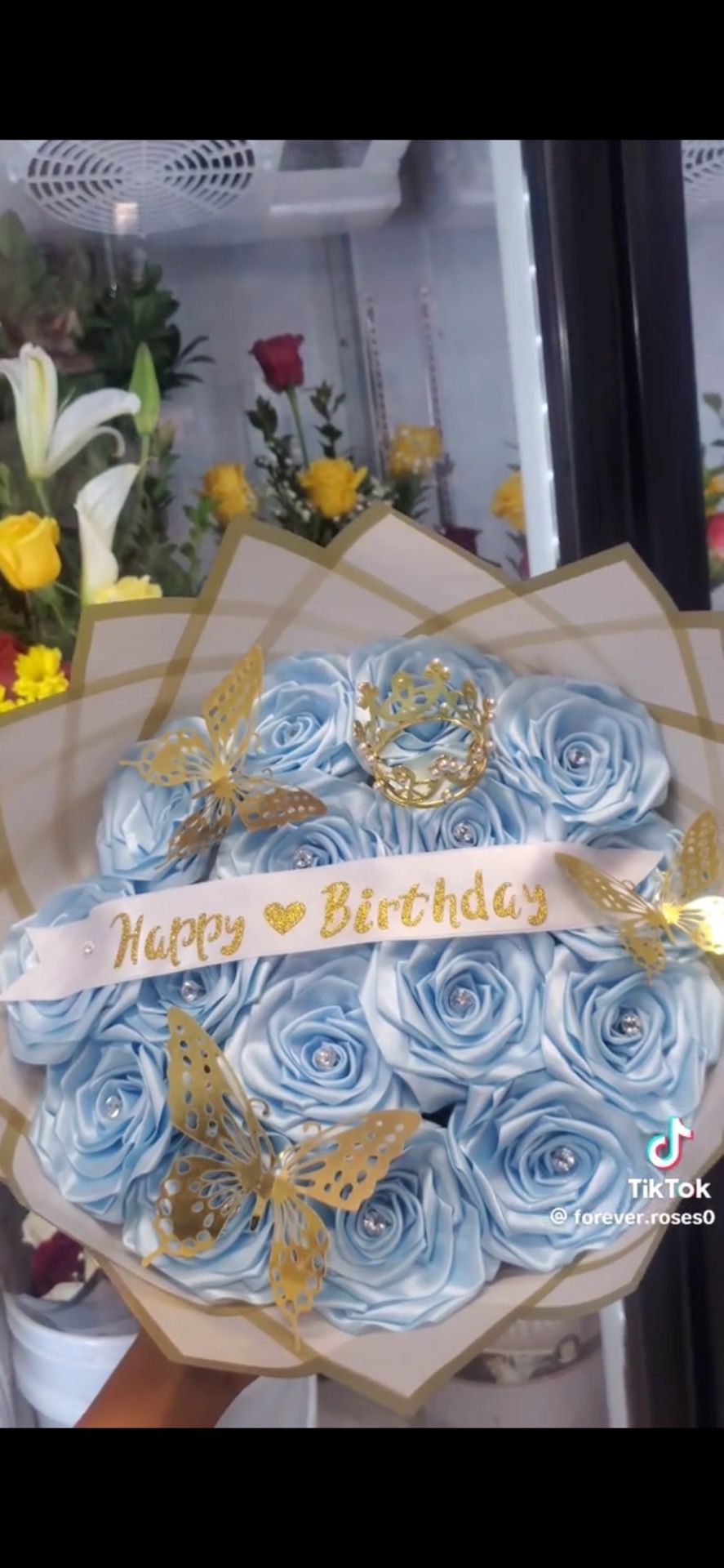 Bouquet Flower 🩵