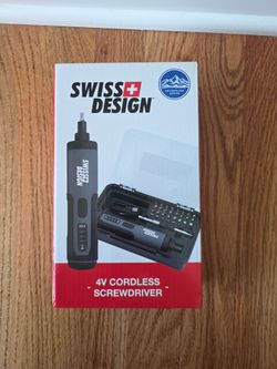 New cordless screwdriver set