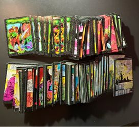 Lot of 202 of the 1993 Plasm Zero Issue Defiant River Group Comic Trading Cards ( each.45 )
