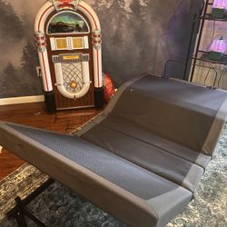 Adjustable twin bed frame with Mattress 