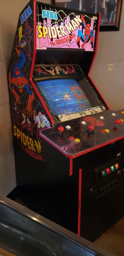 Sega Spiderman Arcade Game