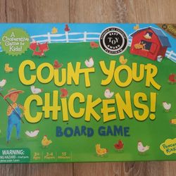 Count Your Chickens Toddler Board Game