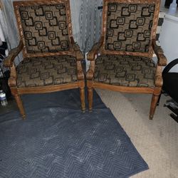 2 Wide Chairs