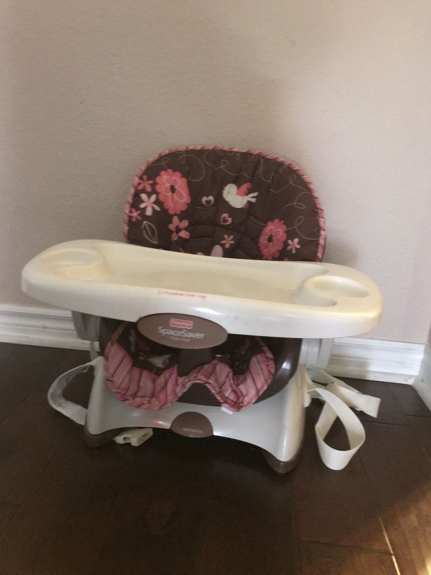 Infant/toddler chair booster seat