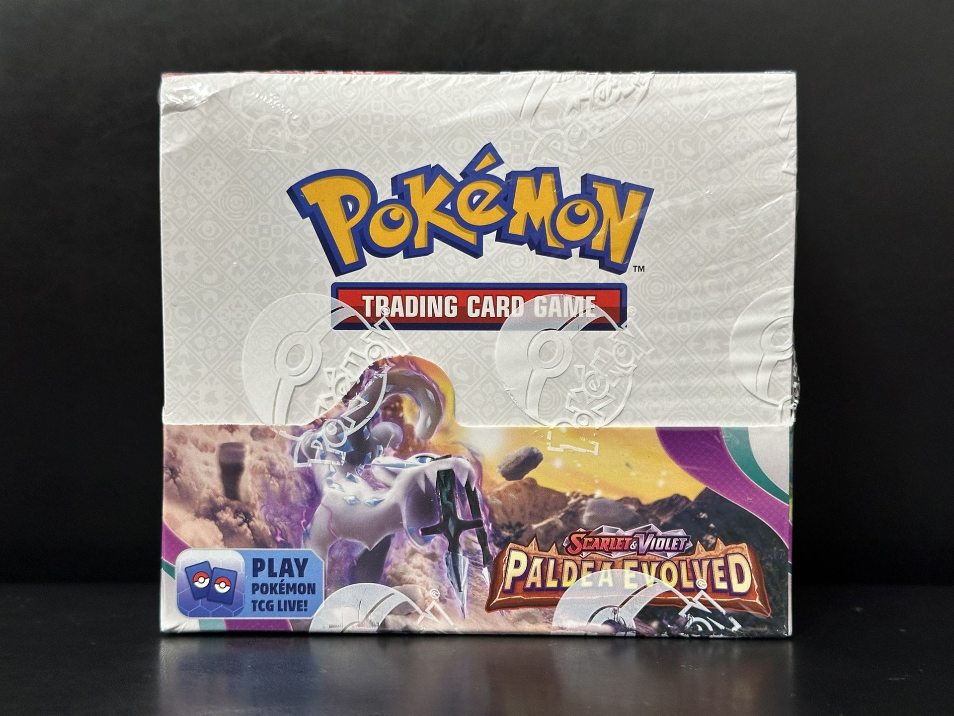 Pokémon Scarlet & Violet Paldea Evolved Booster Box SEALED