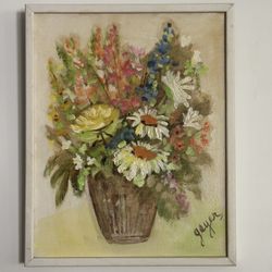 Floral Still Life painting by Dorothy Geyer