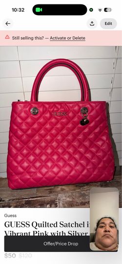 Pink Guess Purse