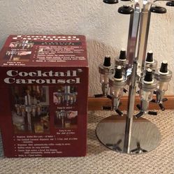 Cocktail Liquor Dispenser Carousel