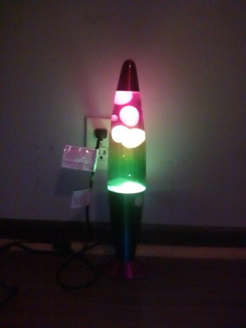 Multi color Lava Lamp.