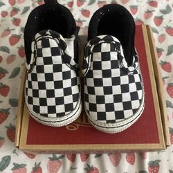 Infant Slip On Vans-Size 3