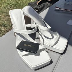 White High Heels 