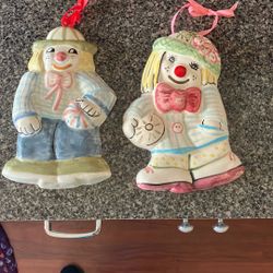 Vintage Ceramic Wall Hangings