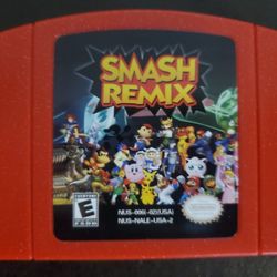 Super Smash Bros Remix Nintendo 64 Video Game Cartridge N64