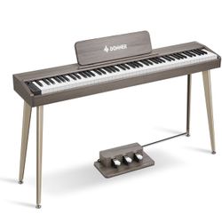 Donner DDP-60 Digital Piano Electric Keyboard 88 Key 128 Voice 83 Rhythm