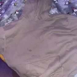 Brown Hollister hoodie