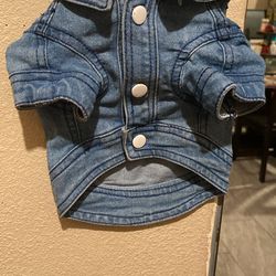 Dog Jean jacket