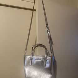 Brand New Silver MK Purse 