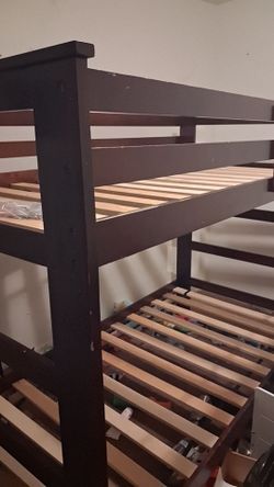 Bunk bed it comes with stairs.