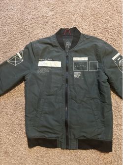 Geometric Bomber Jacket Bershka