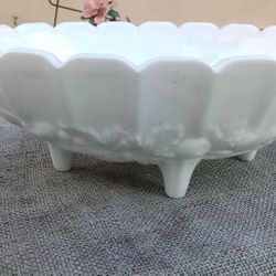 Bundle Of  Vintage Milk Glass Decor,$75 For All