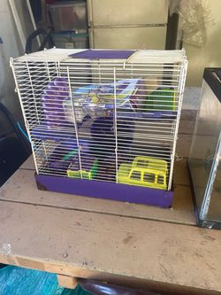 Small Animal Cage with Accessories