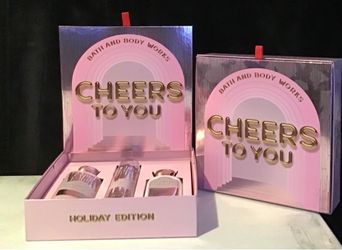 The Bath & Body Works "Cheers to You" Holiday Edition gift