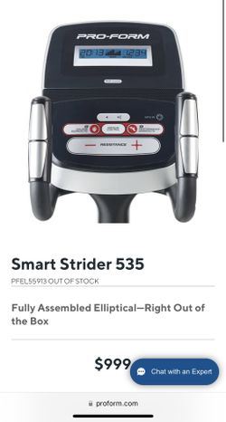 Smart strider online 535