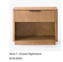 New nightstand , dresser entry