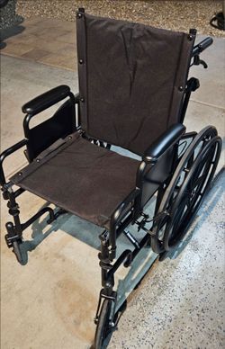 Vive  Folding Wheelchair Black Frame
