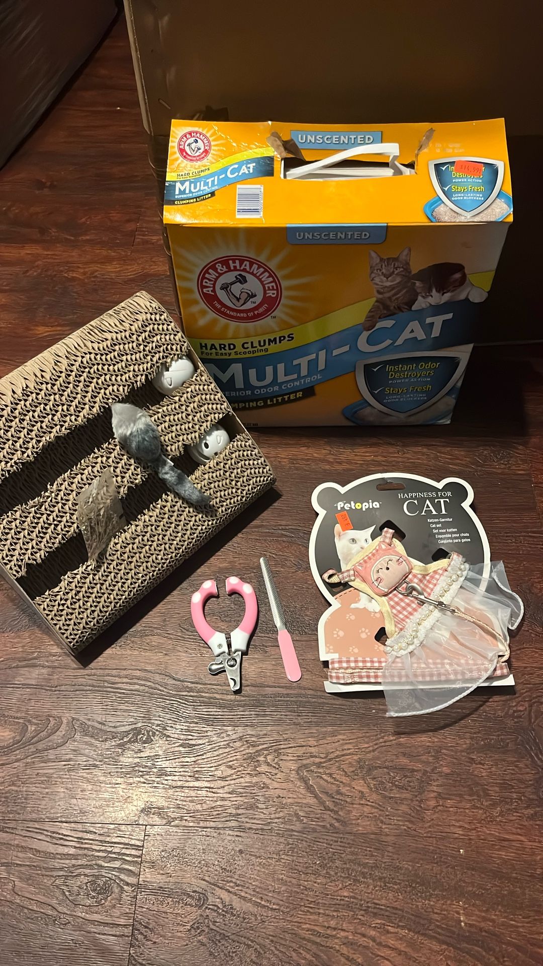 Cat Supplies Bundle $10