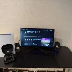 Complete Gaming Setup Bundle – PS5 + Monitor + Speakers + Accessories 