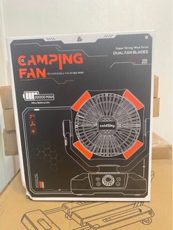New!!!Camping Fan/Rechargeable/20000 mAh/4 LED Lanterns
