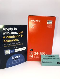 Sony FE 24-105mm F4 G OSS Lens
