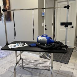 Grooming Station -  Dryer - Accessories Included 