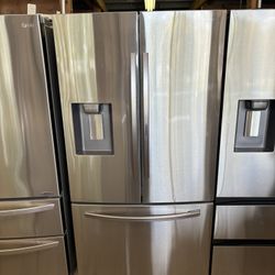 Samsung Stainless Steel 3.5 Doors Refrigerator 