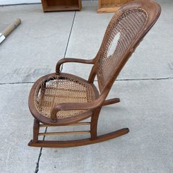 Antique vintage rocking chair 1800s