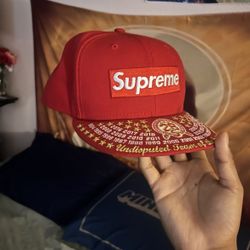 Supreme Box Logo Fitted Hat