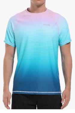 XL Men Swim Shirt, SPF 50, Rash Shirt, Quick Dry Shirt