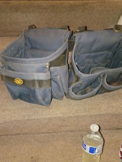 CLC Tool Belt Pouches Blue Canvas