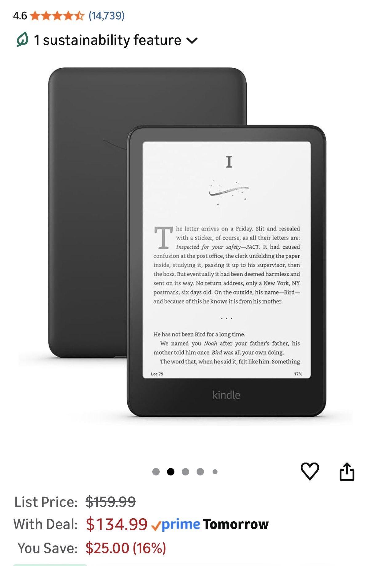 Kindle Paperwhite + Case