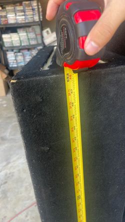 Regular cab subwoofer box sealed 12 inch ground shaker