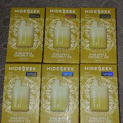 Hideseek pineapple coconut ice