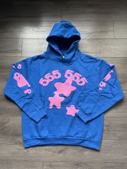 Brand new Spider Worldwide Beluga 'Blue' Hoodie